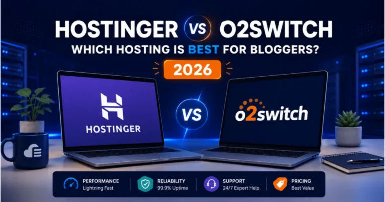 Hostinger vs o2switch 2026: which web host is actually worth it for bloggers?