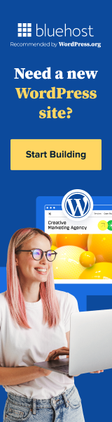 Bluehost need a new wordpress site